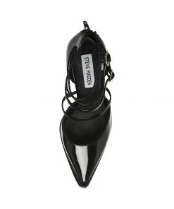 STEVEMADDEN NEW & NOW CLARA BLACK PATENT