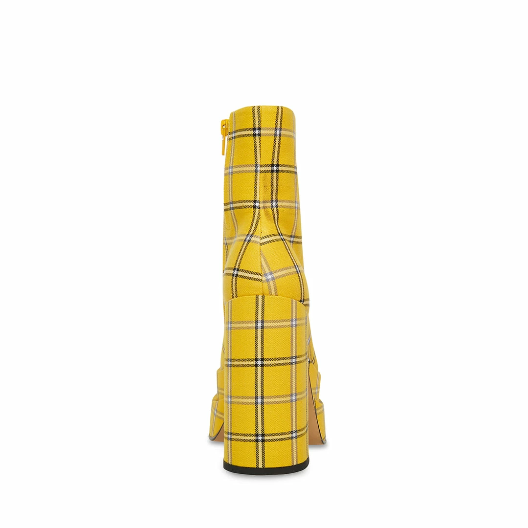 STEVEMADDEN COBRA YELLOW PLAID Pre-Order