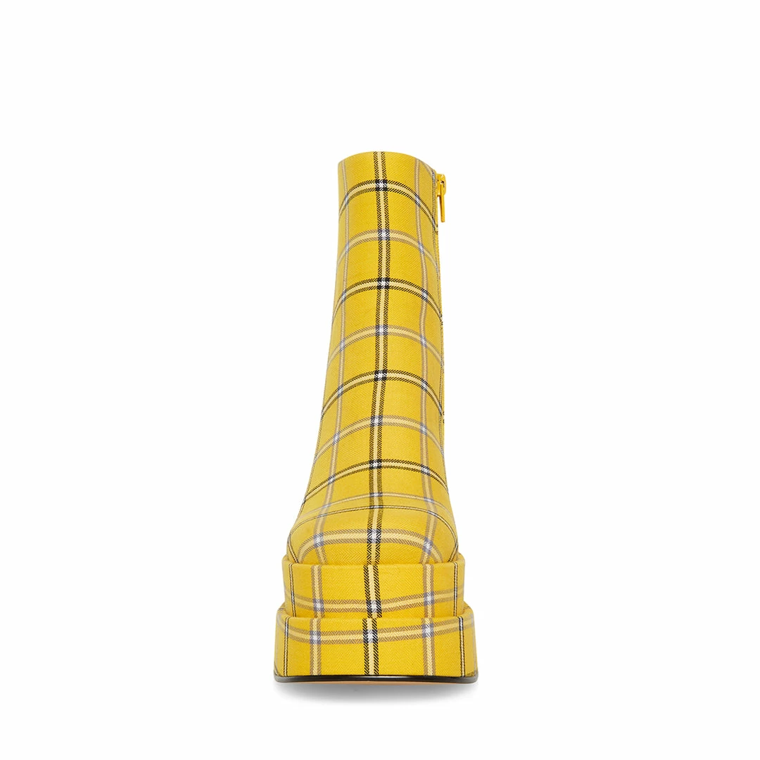 STEVEMADDEN COBRA YELLOW PLAID Pre-Order