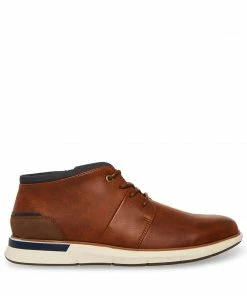 STEVEMADDEN COLLIER COGNAC MEN'S