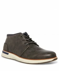 STEVEMADDEN MEN'S COLLIER DARK GREY