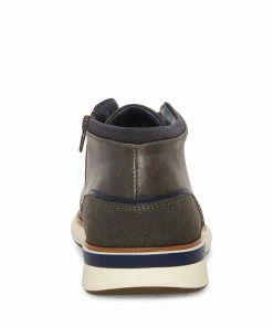 STEVEMADDEN MEN'S COLLIER DARK GREY