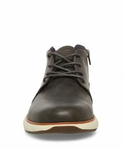 STEVEMADDEN MEN'S COLLIER DARK GREY