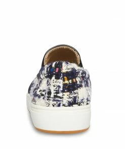 SteveMadden COULTER NAVY MULTI WOMEN’S SHOES