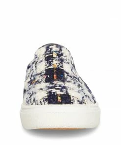 SteveMadden COULTER NAVY MULTI WOMEN’S SHOES