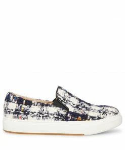 SteveMadden COULTER NAVY MULTI WOMEN’S SHOES