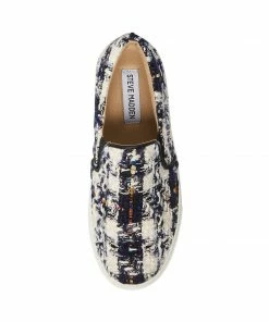 SteveMadden COULTER NAVY MULTI WOMEN’S SHOES