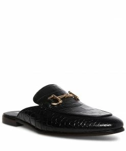 SteveMadden DAZLING-C BLACK CROCODILE
