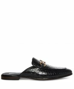 SteveMadden DAZLING-C BLACK CROCODILE