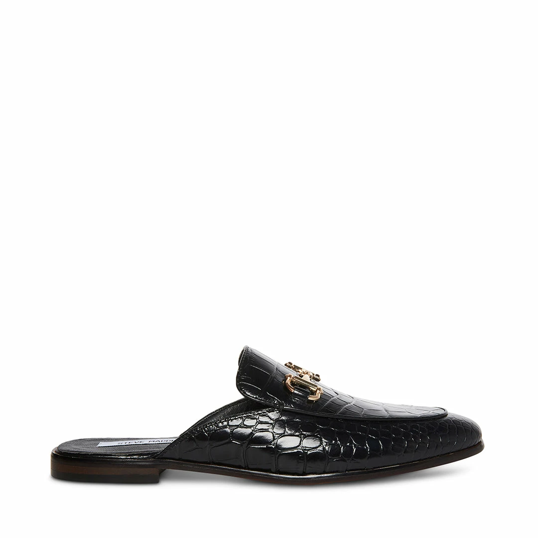 SteveMadden DAZLING-C BLACK CROCODILE
