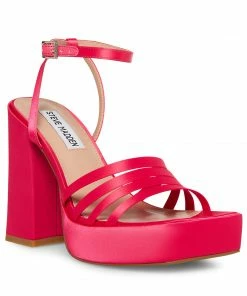 SteveMadden DISCO PINK SATIN WOMEN’S SHOES