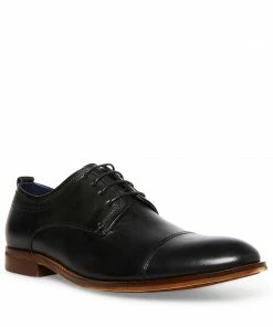 SteveMadden DOAK BLACK LEATHER