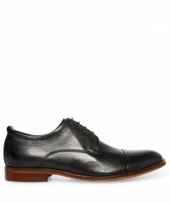 SteveMadden DOAK BLACK LEATHER