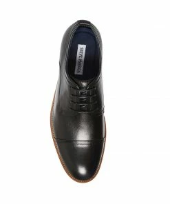 SteveMadden DOAK BLACK LEATHER