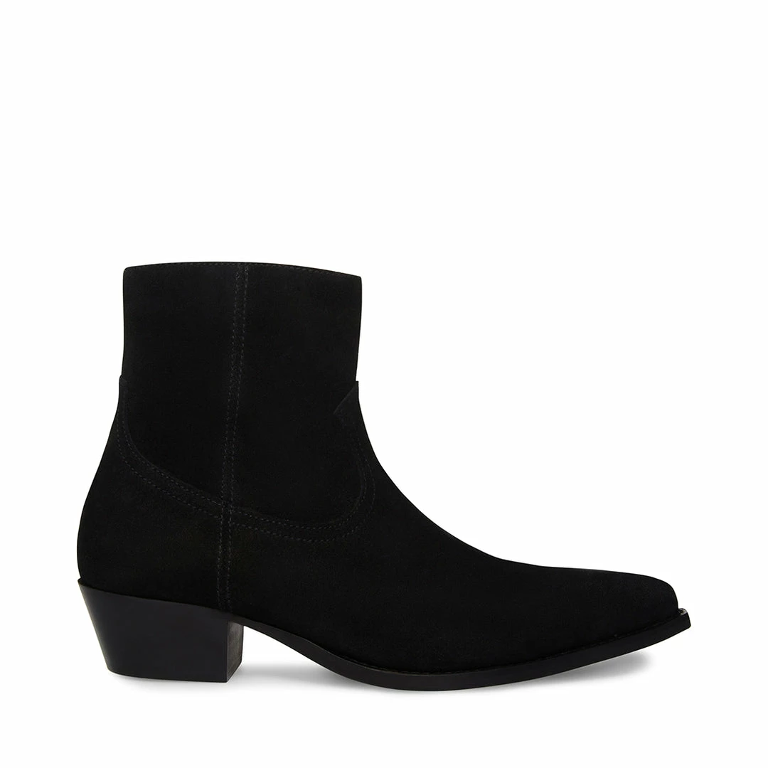 STEVEMADDEN NEW & NOW DUSTIN BLACK SUEDE