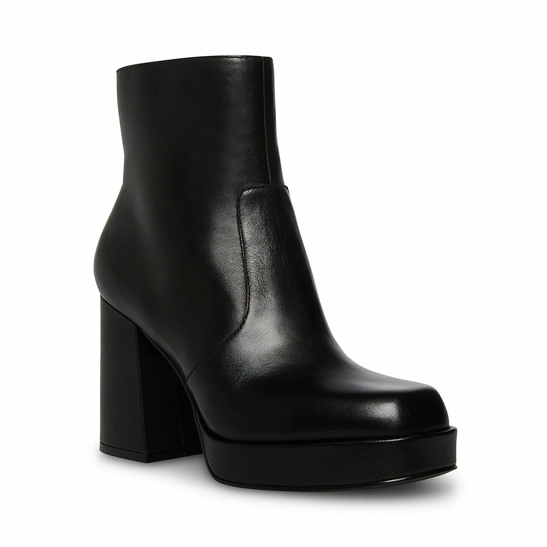 STEVEMADDEN NEW & NOW ENZO BLACK LEATHER