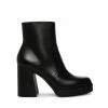 STEVEMADDEN NEW & NOW ENZO BLACK LEATHER