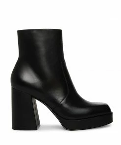 STEVEMADDEN NEW & NOW ENZO BLACK LEATHER