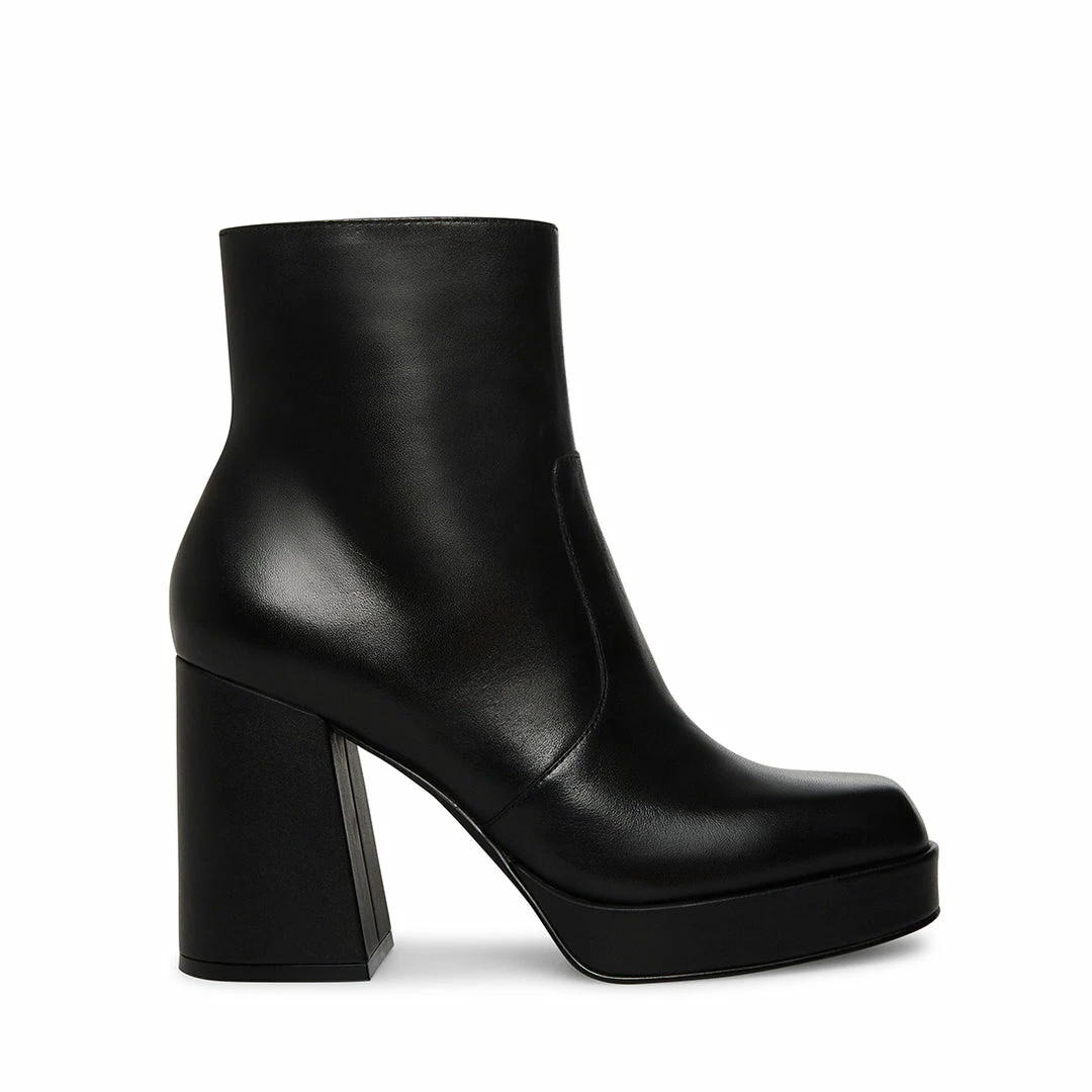 STEVEMADDEN NEW & NOW ENZO BLACK LEATHER