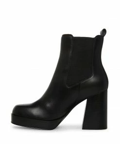 STEVEMADDEN EXPECT BLACK LEATHER