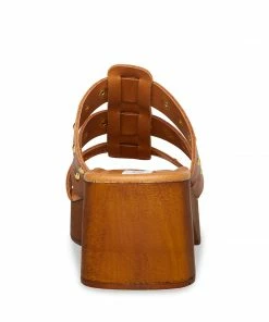 STEVEMADDEN FIONA TAN LEATHER WOMEN’S SHOES