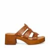 STEVEMADDEN FIONA TAN LEATHER WOMEN’S SHOES