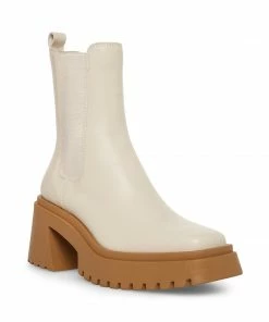 STEVEMADDEN NEW & NOW FYNN BONE LEATHER