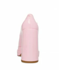 STEVEMADDEN GABRIELLE PINK PATENT NEW & NOW
