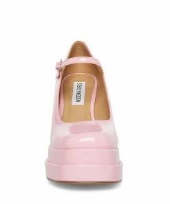 STEVEMADDEN GABRIELLE PINK PATENT NEW & NOW