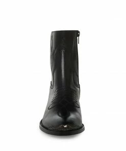 STEVEMADDEN NEW & NOW GREYSON BLACK LEATHER