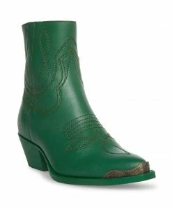 STEVEMADDEN GREYSON GREEN LEATHER
