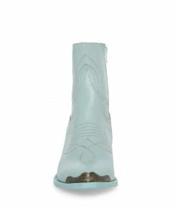 STEVEMADDEN GREYSON BABY BLUE LEATHER NEW & NOW