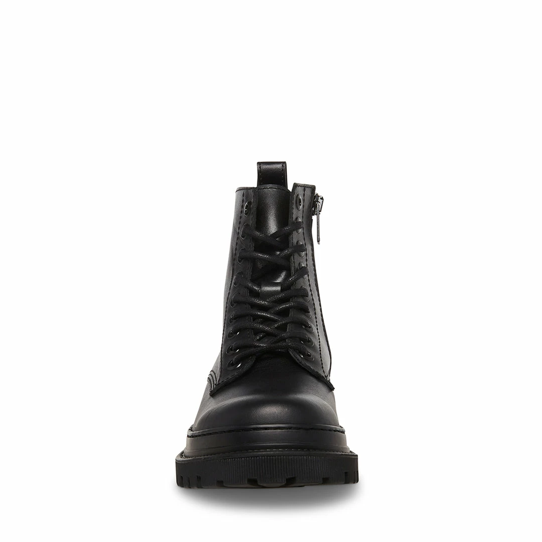 SteveMadden GUARDIAN BLACK LEATHER
