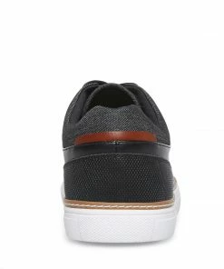 SteveMadden GULLY BLACK LEATHER MEN'S
