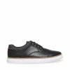 SteveMadden GULLY BLACK LEATHER MEN'S