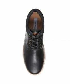 SteveMadden GULLY BLACK LEATHER MEN'S