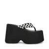 STEVEMADDEN GWEN BLACK/WHITE