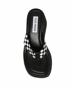 STEVEMADDEN GWEN BLACK/WHITE