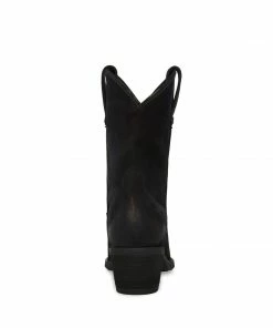 STEVEMADDEN NEW & NOW HARMONY BLACK NUBUCK