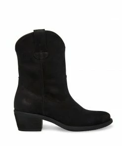 STEVEMADDEN NEW & NOW HARMONY BLACK NUBUCK