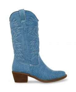 STEVEMADDEN HAYWARD DENIM FABRIC NEW & NOW