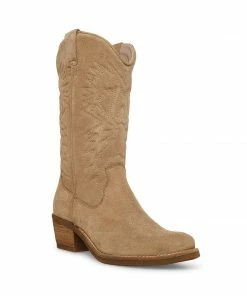 STEVEMADDEN Boots HAYWARD SAND SUEDE