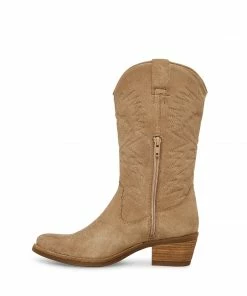 STEVEMADDEN Boots HAYWARD SAND SUEDE