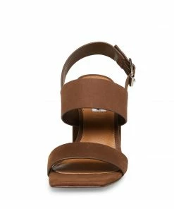 SteveMadden WOMEN’S SHOES HOLLAND BROWN NUBUCK