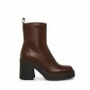 STEVEMADDEN HOPE BROWN LEATHER NEW & NOW