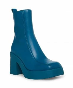 STEVEMADDEN HOPE TEAL LEATHER