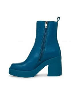 STEVEMADDEN HOPE TEAL LEATHER