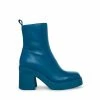 STEVEMADDEN HOPE TEAL LEATHER