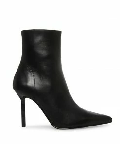 STEVEMADDEN IYANNA BLACK LEATHER NEW & NOW