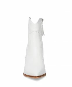 SteveMadden JANETTA WHITE LEATHER WOMEN’S SHOES